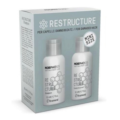 Framesi Morphosis Re-Structure Shampoo/Conditioner 50ml TRAVEL DUO 